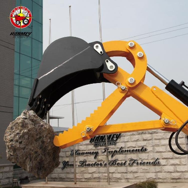 New design ce 3 point hitch hydraulic small garden farm tractor towable backhoe sale for wholesales