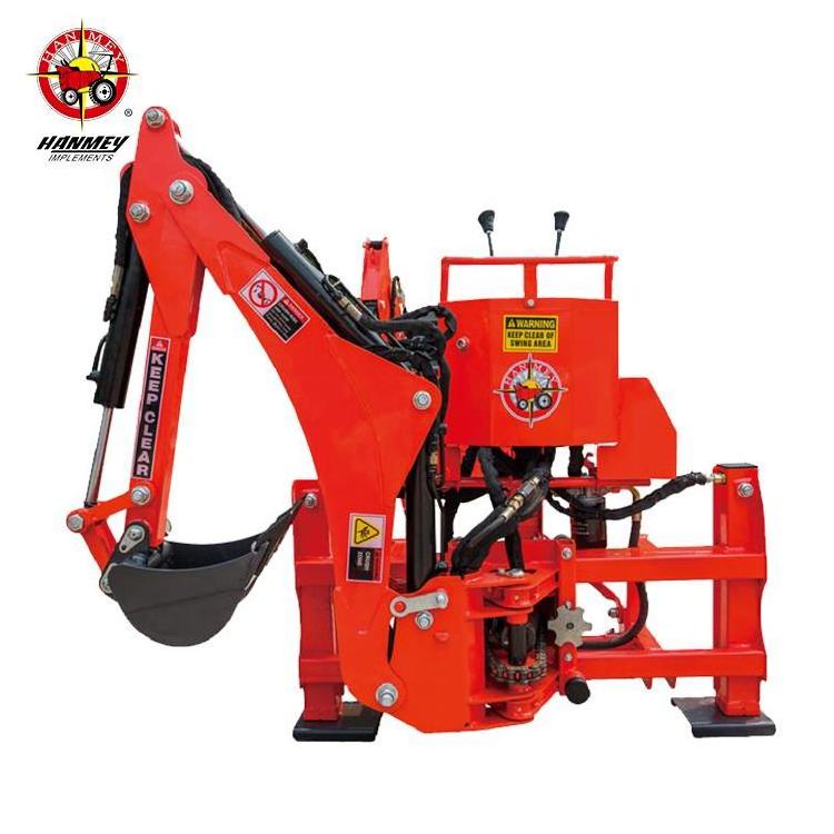 New design ce 3 point hitch hydraulic small garden farm tractor towable backhoe sale for wholesales