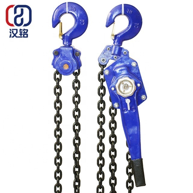 VA 0.75 ton Ratchet Chain Pulley 1.5 ton Ratchet Puller Machinery Lifting Lever Block