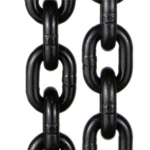 Heavy duty custom lifting chain 6 mm 8 mm 10mm 12 mm  g80 connecting black link chain