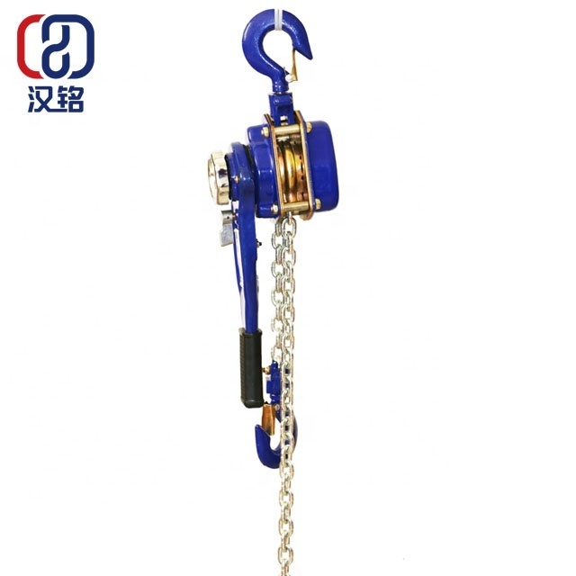 VA 0.75 ton Ratchet Chain Pulley 1.5 ton Ratchet Puller Machinery Lifting Lever Block