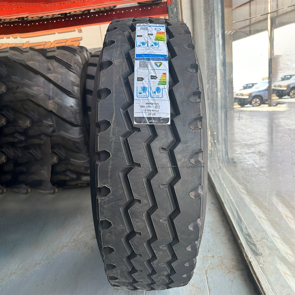 Hanmix Truck and Bus Radial Tire Tubeless Truck Tire ST-01 315/80R22.5 MADE IN THAILAND neumaticos para camiones TBR TIRES