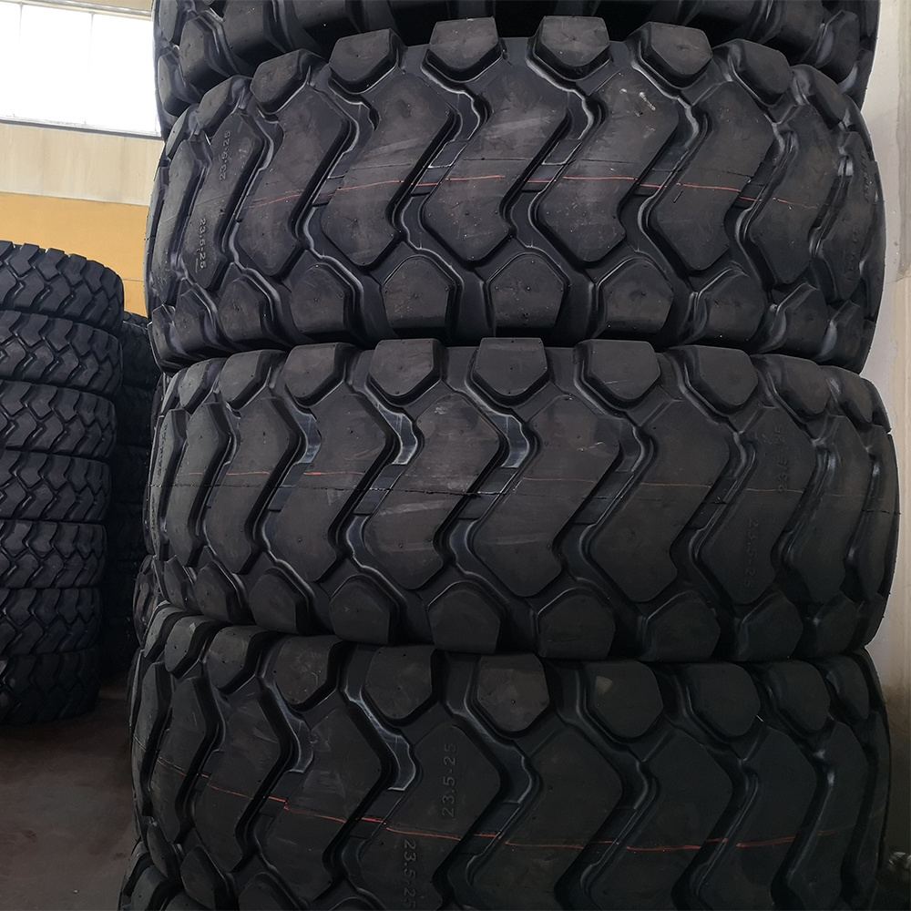 HANMIX Brand Off The Road Bias Tire RW-755 E3/L3 OTB Tyre for loader, dozer, earthmover, grader and scraper operating 23.5-25