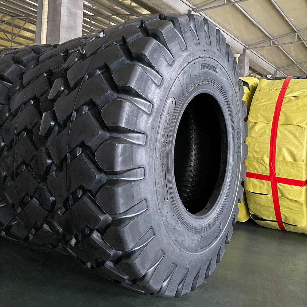 HANMIX Brand Off The Road Bias Tire RW-755 E3/L3 OTB Tyre for loader, dozer, earthmover, grader and scraper operating 23.5-25