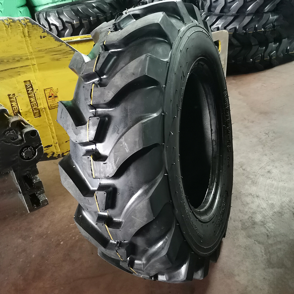 Hanmix Industrial Bias Tire Backhoe Loader RK-112 Tubeless Tyre Telehandler Compact Loader Compact Dumper China Cheap Price