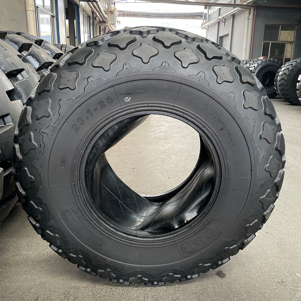 Chinese Manufacturer Hanmix Brand Cheap Price Agriculture Tractor Tyre AGR RG-333 18.4-26 23.1-26 For Farm  Paddy Golf