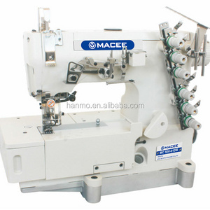 500-01DB 4 needle 6 thread  automatic cut-yarn flat interlock sewing machine