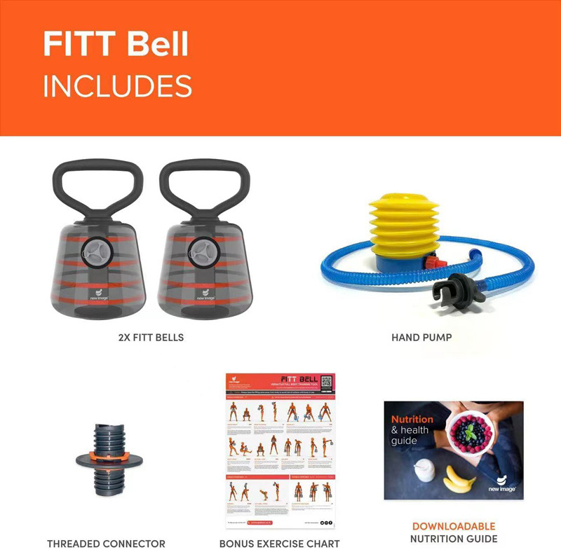 Weight lifting Core Training Durable and Strong Adjustable Kettle bell Set