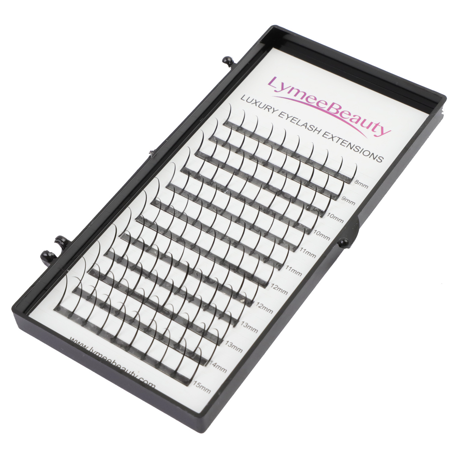 Wispy Spiked Promade Extension Spike Lash Trays With Decals