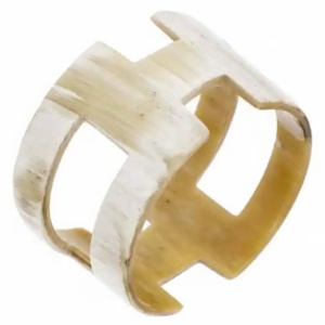 Antique Jewelry Handmade Buffalo Horn White Horn Color Bracelet With Love And Best Design Bangle Hand