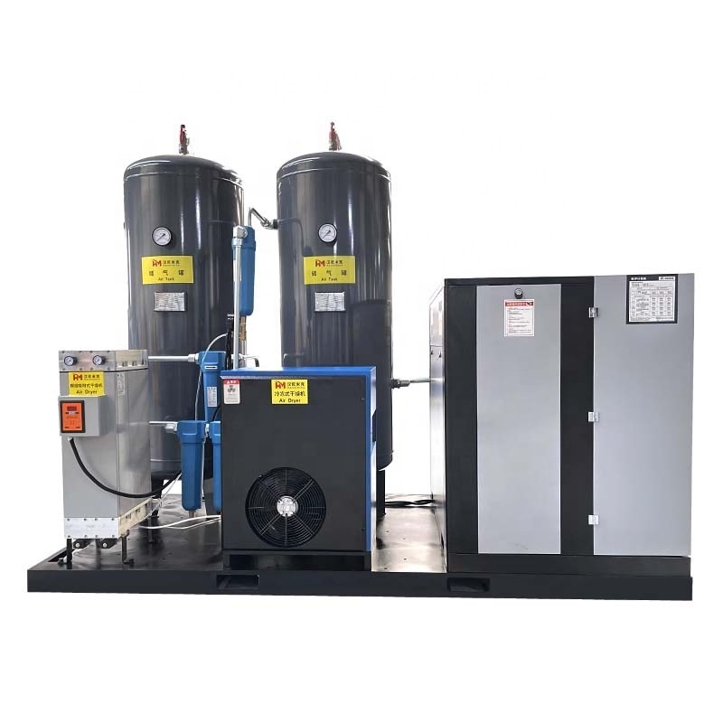 Skid -Mounted Screw Air Compressor For Sand Blast