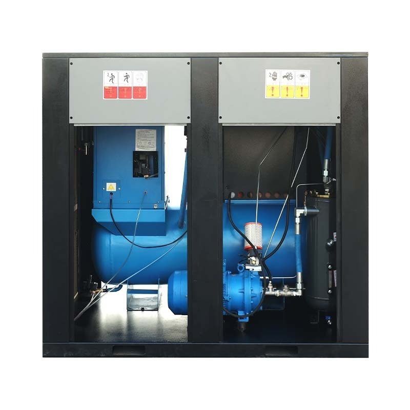 16Bar Oil Injected Rotary VSD Screw Air Compressor With CE Quality Frequency Inverter Parts 45Kw