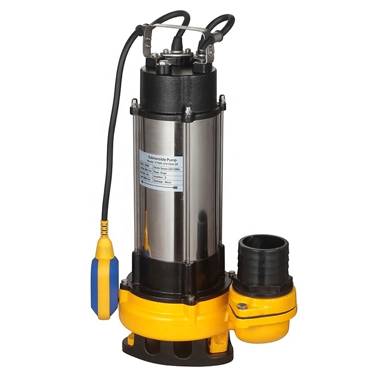 Electric 2 Inch Vertical Mud Slurry Pump Suction Submersible Pump For Dirty Water