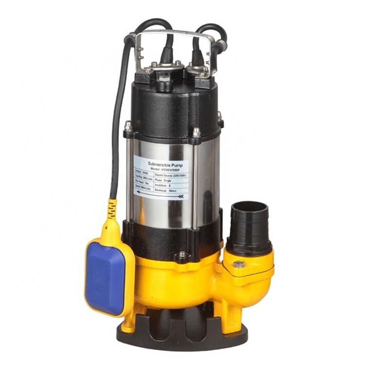 Electric 2 Inch Vertical Mud Slurry Pump Suction Submersible Pump For Dirty Water