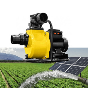 High Capacity Surface Solar Powered Irrigation Water Pump For Agricultural