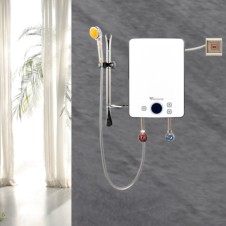 Hot Sales Wall Mounted Bathroom & Kitchen used Portable hot water flexible install electrical geyser instant