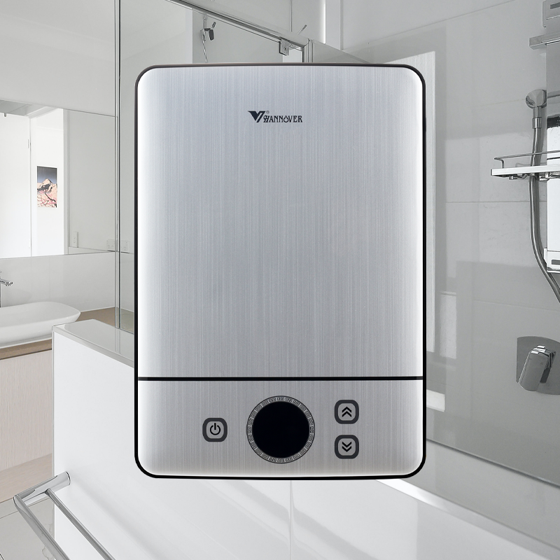 2024 New Arrival Mini 6KW Bathroom Instant Tankless Electric Hot Water Heater for Both Shower and Kitchen Instantaneous Hot