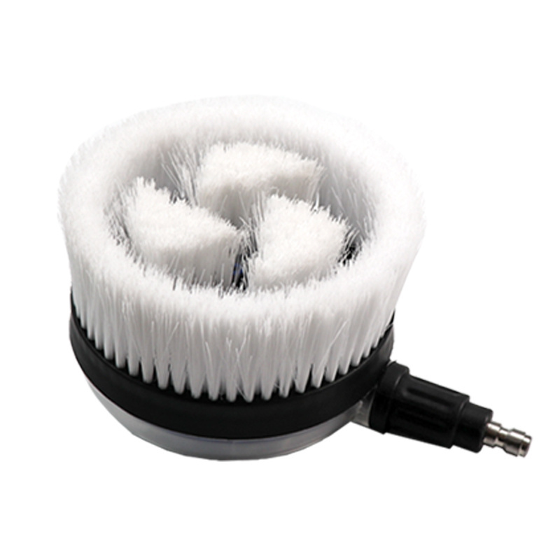 NEW High-pressure Car Wash Water Gun Rotary Wash Brush Special Automatic Rotating Water Cleaning Brush