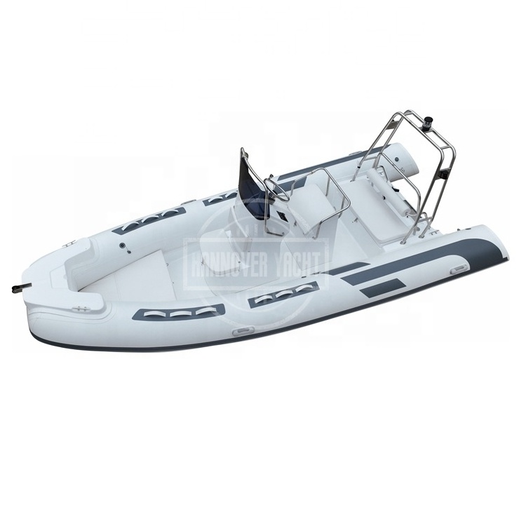 5.2m Deep V Hull RIB Hypalon Inflatable Boat Center console fishing boat