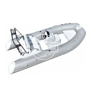 CE TENDER Factory High Quality 5person Hypalon/Orca/PVC RIB390 Inflatable River Rafting Boat