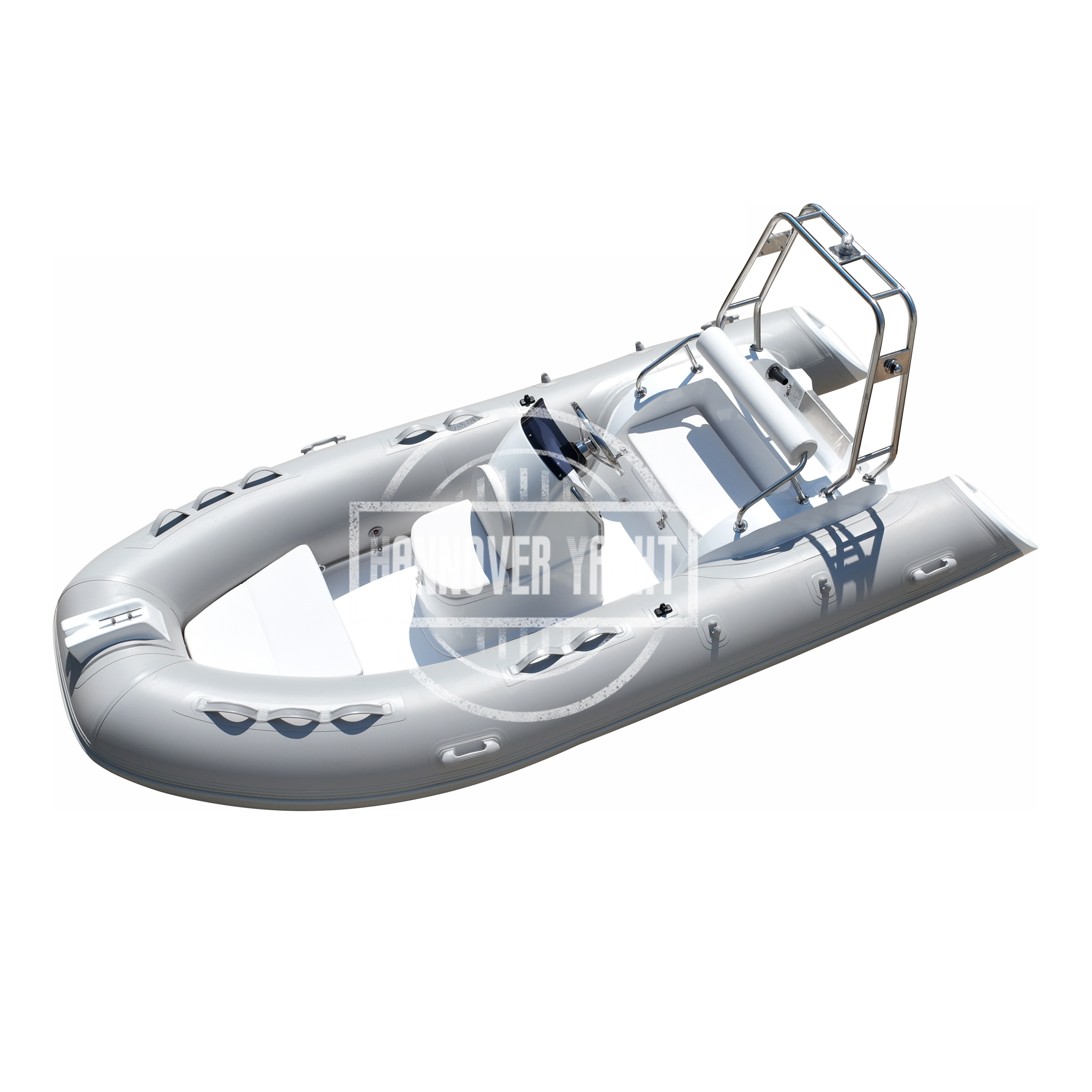 CE TENDER Factory High Quality 5person Hypalon/Orca/PVC RIB390 Inflatable River Rafting Boat