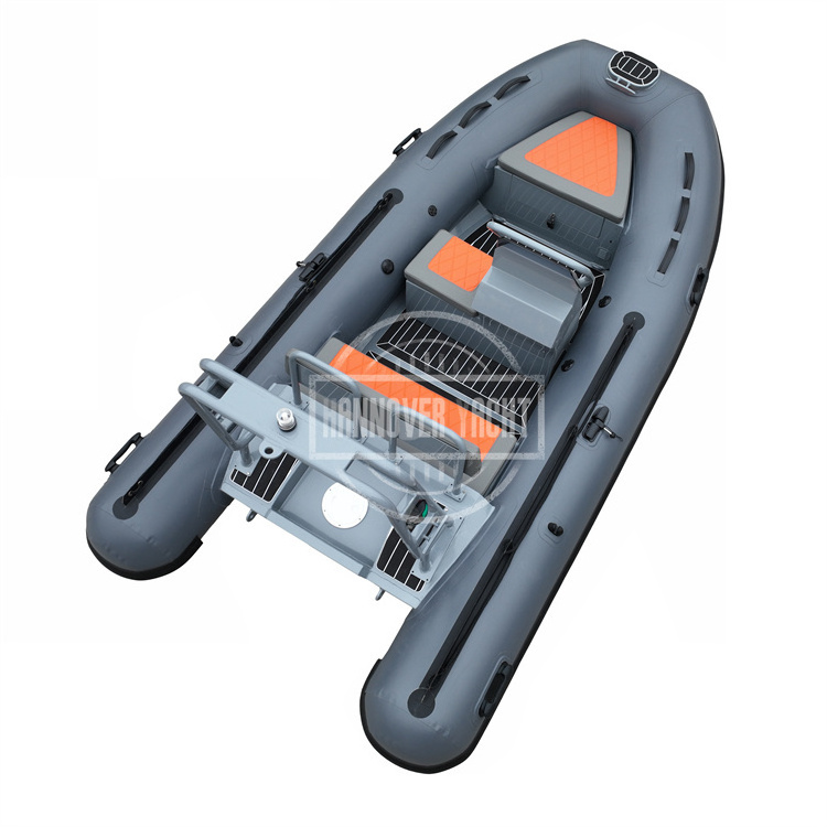 12ft Rib 360 Hot Sale Orca/Hypalon/PVC Rigid Aluminum RIB Boat