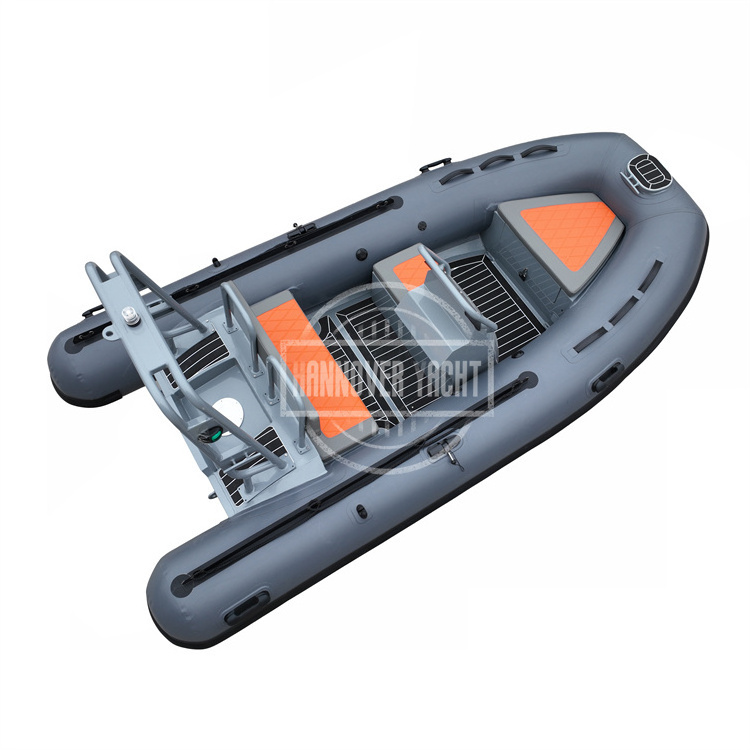 12ft Rib 360 Hot Sale Orca/Hypalon/PVC Rigid Aluminum RIB Boat