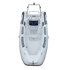 5.2m Deep V Hull RIB Hypalon Inflatable Boat Center console fishing boat