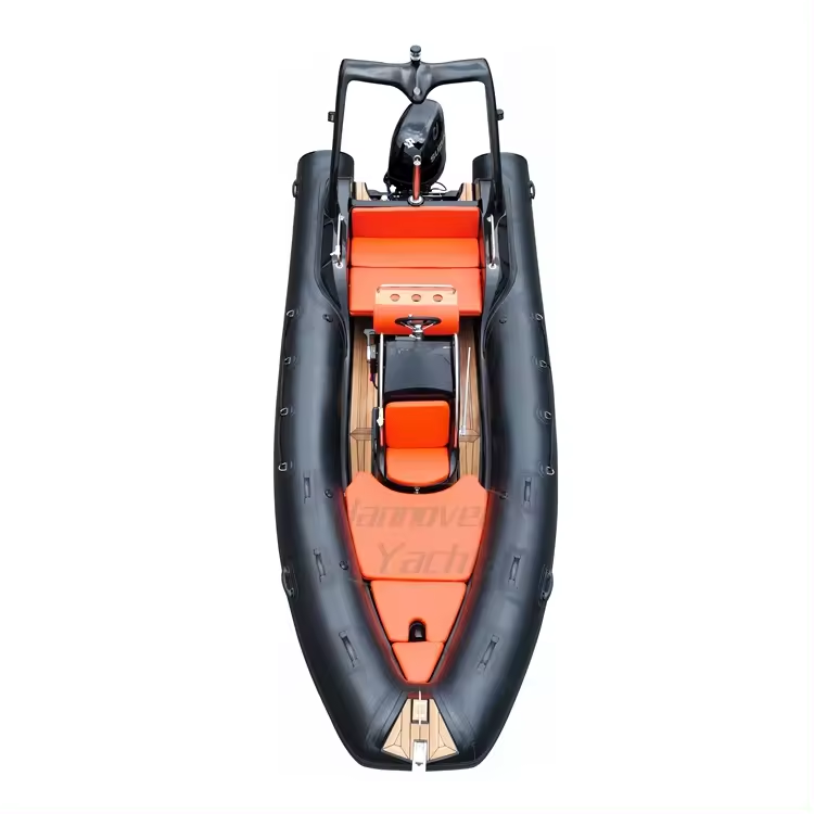 CE Durable Hypalon Rigid Inflatable Fiberglass Rib 580 Boat For Sale No reviews yet