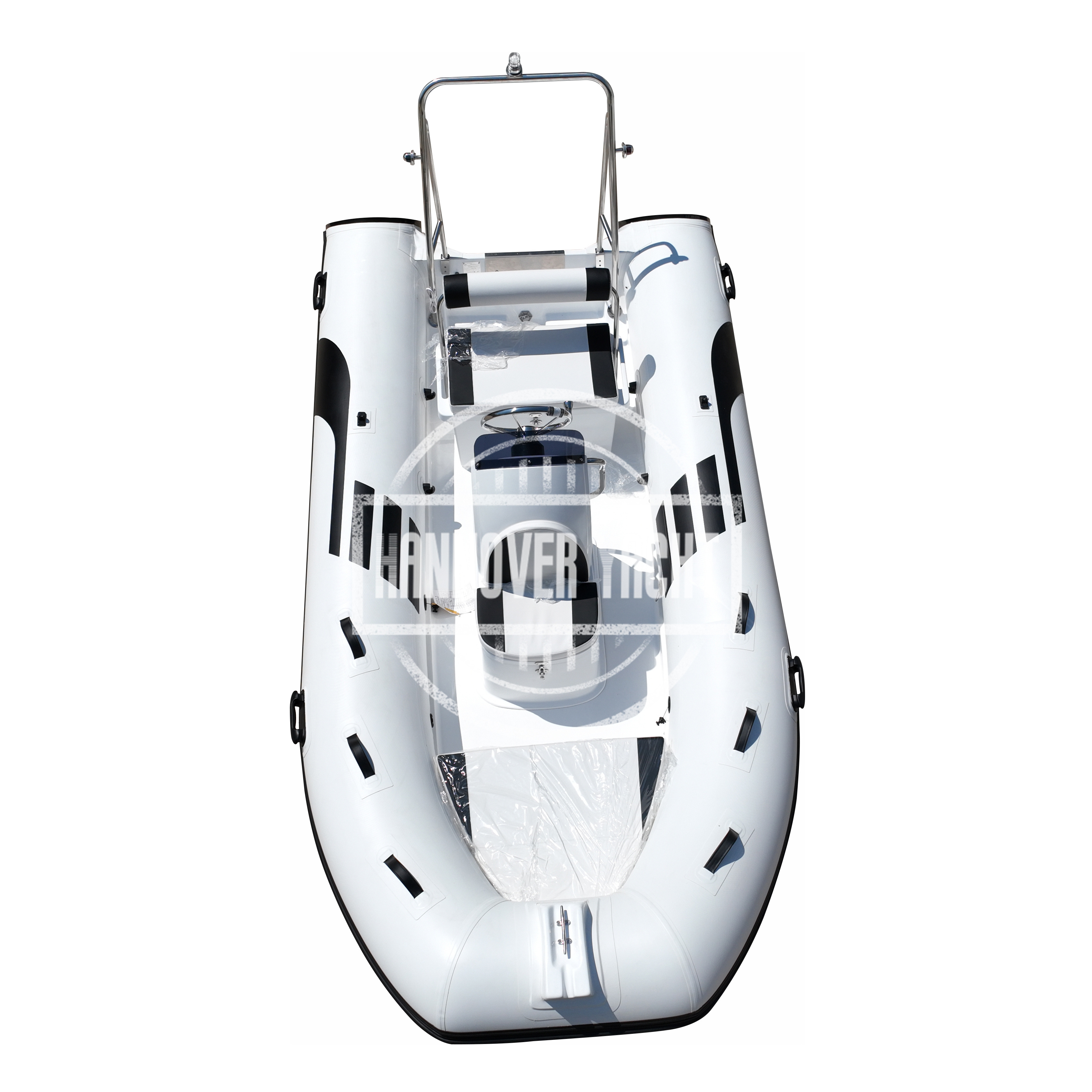 China 390 Hypalon Inflatable Rib-390 Rib Boat With Wheel