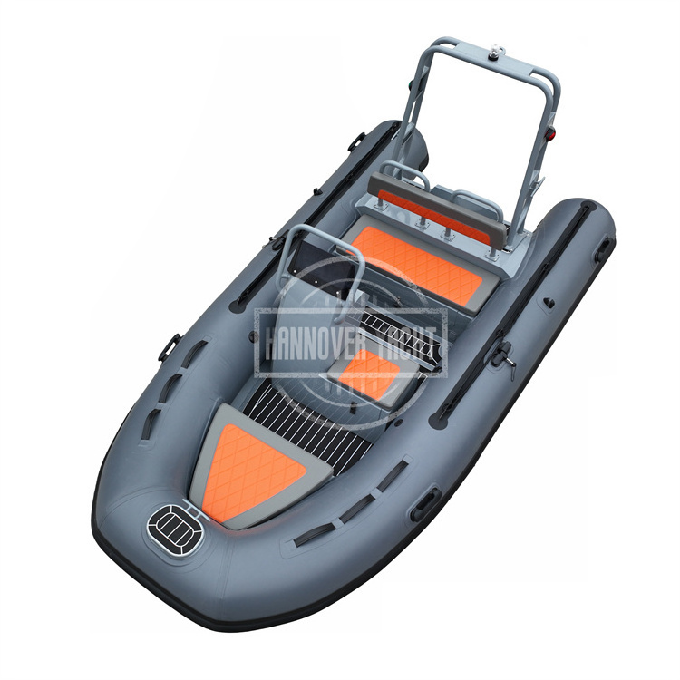 12ft Rib 360 Hot Sale Orca/Hypalon/PVC Rigid Aluminum RIB Boat