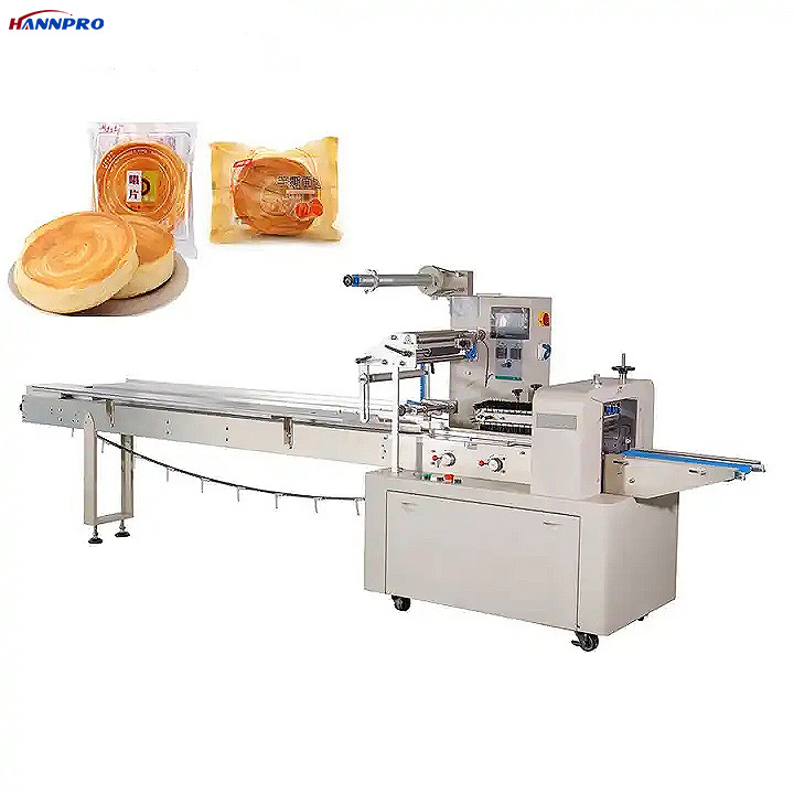 HANNPRO Auto Fresh Potato Fruit Vegetables Pouch Packaging Biscuit Sandwich Toast Bread Packing Bag Machine