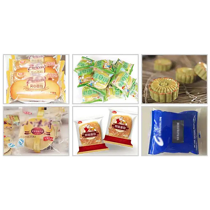 HANNPRO Auto Fresh Potato Fruit Vegetables Pouch Packaging Biscuit Sandwich Toast Bread Packing Bag Machine