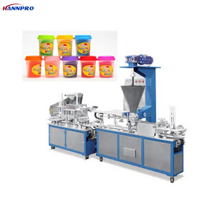 HANNPRO Automatic play dough plasticine cup packing machine