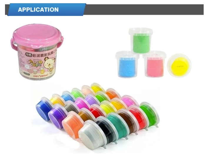 HANNPRO Automatic play dough plasticine cup packing machine