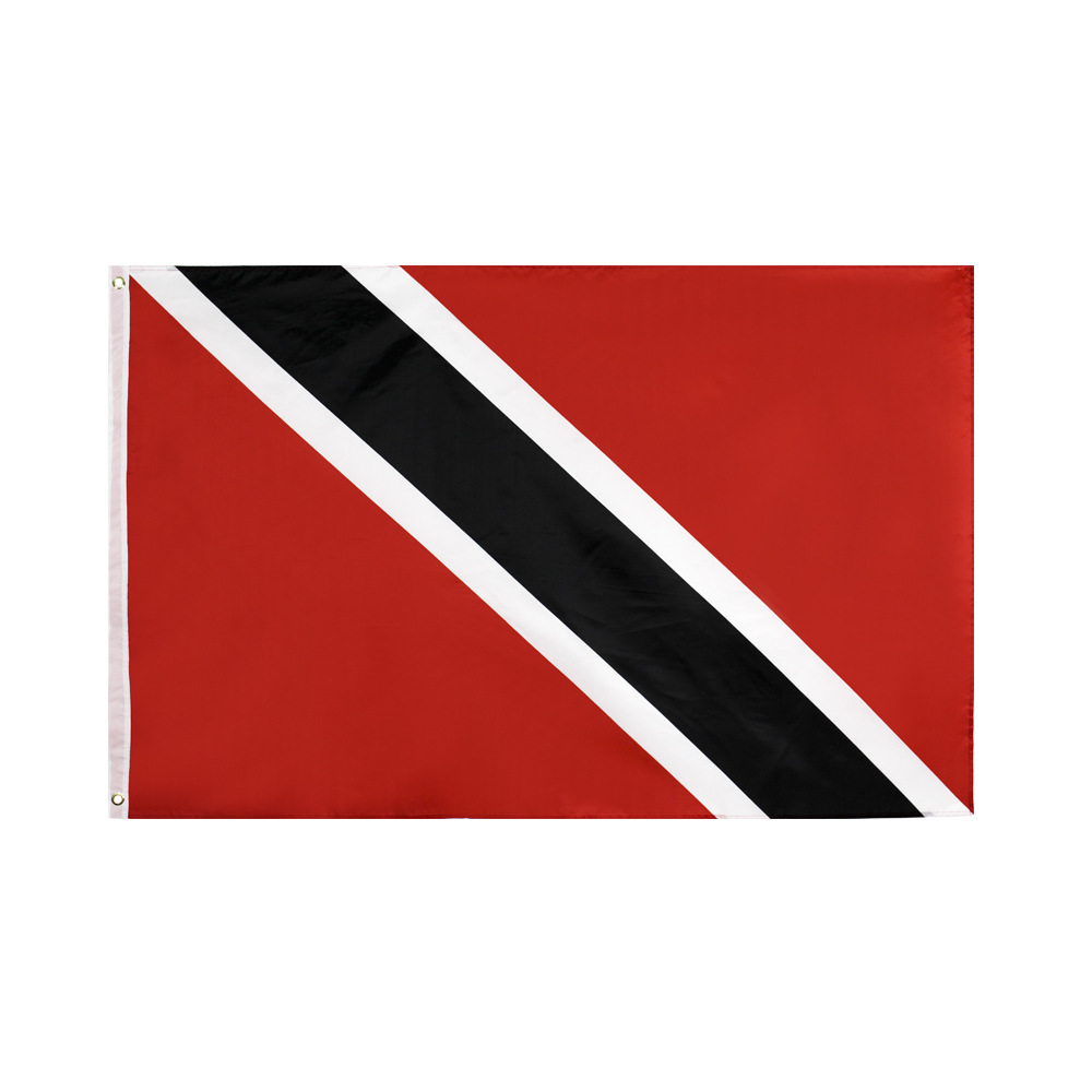 Factory Wholesale High Quality Custom 3*5ft Polyester Trinidad and Tobago Flag for Event