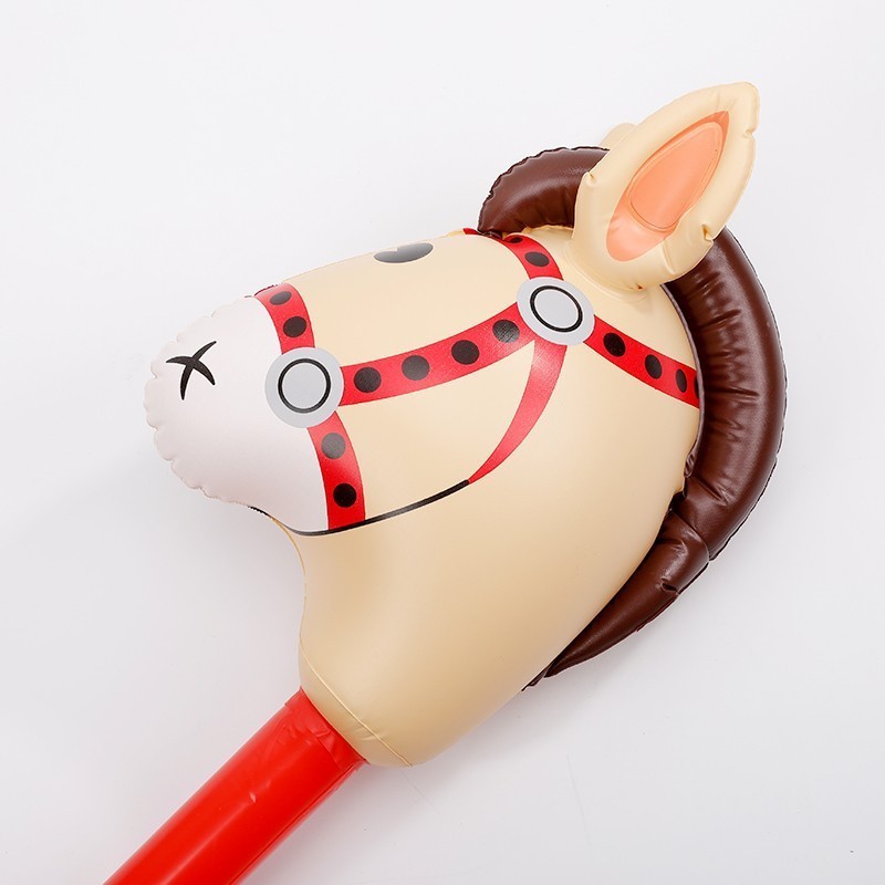 Inflatable Refueling Stick Children's Cheer Stick Horse will Hold a Balloon to Support the Cheer Thunder Stick Wholesale LOGO