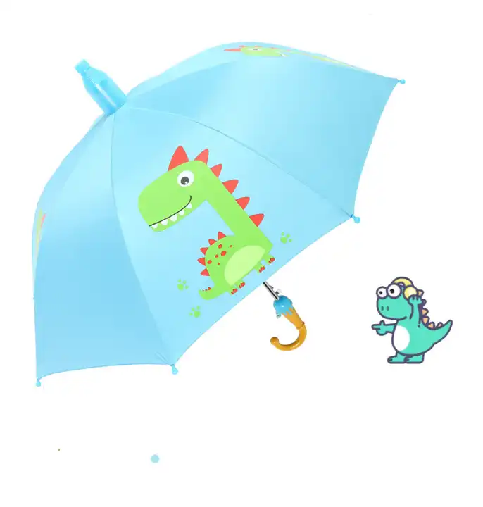 Hn Custom Outdoor Umbrella Kids Cartoon Umbrella Uv Protection Reversed Modern Umbrella With Logo