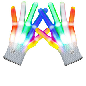 High Quality Kids Toy Flashing Led Light Gloves Light up Gloves for Halloween Christmas Birthday Parties