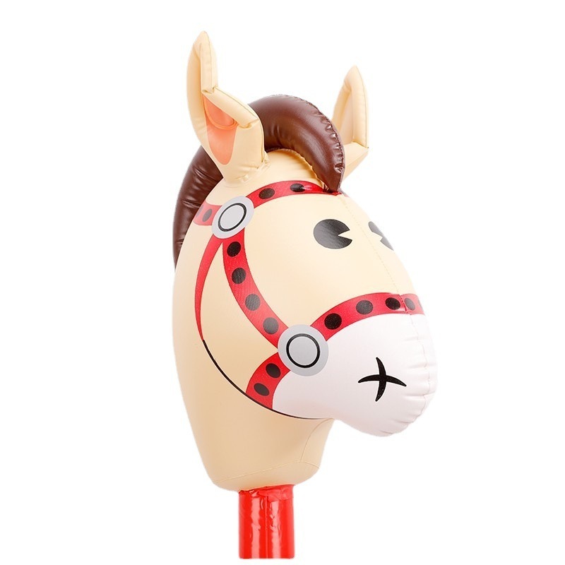 Inflatable Refueling Stick Children's Cheer Stick Horse will Hold a Balloon to Support the Cheer Thunder Stick Wholesale LOGO