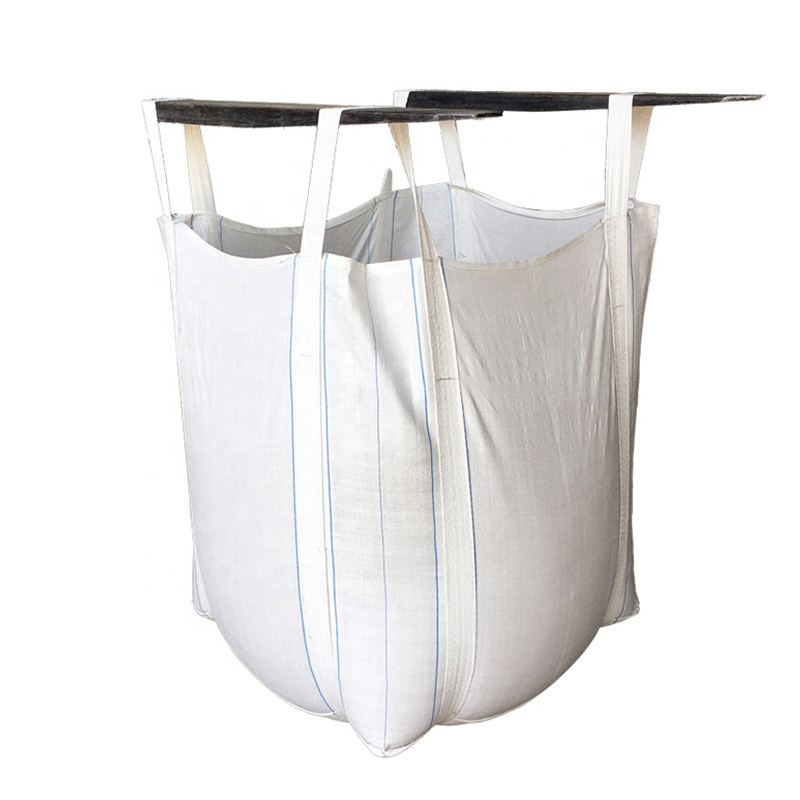 Intermediate Bulk Container PP Woven Heavy Carrier Bags With Handles Sand Packaging Construction Jumbo Bags Flexible