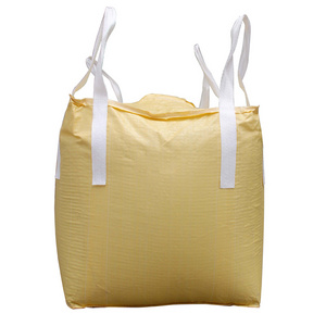 Intermediate Bulk Container PP Woven Heavy Carrier Bags With Handles Sand Packaging Construction Jumbo Bags Flexible