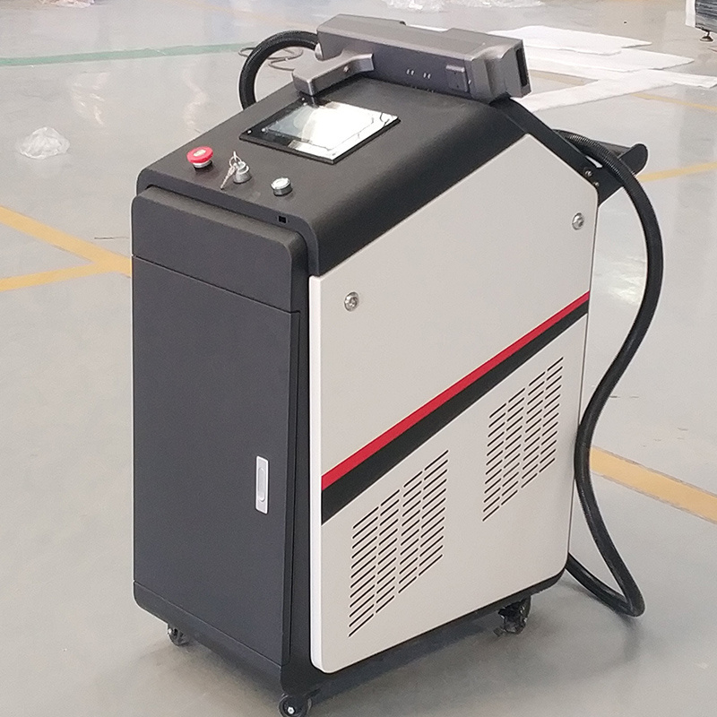 Rust Removal Surface 500w Portable Laser Cleaning Machine Best Price 60W 200W Carbon MAX Metal Head Steel Key Training Power