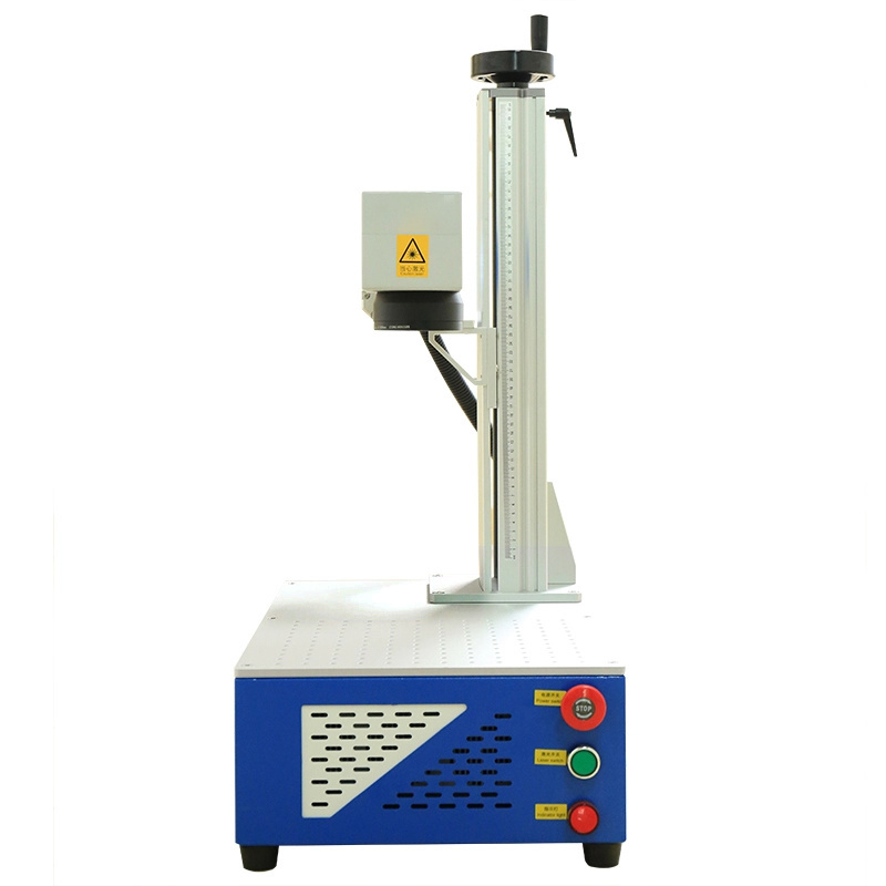 20W 30W 50W Fiber Laser Machine Manufacture Mini Laser Marker Portable Desktop Logo Printing Engraving Machine Wholesale Price