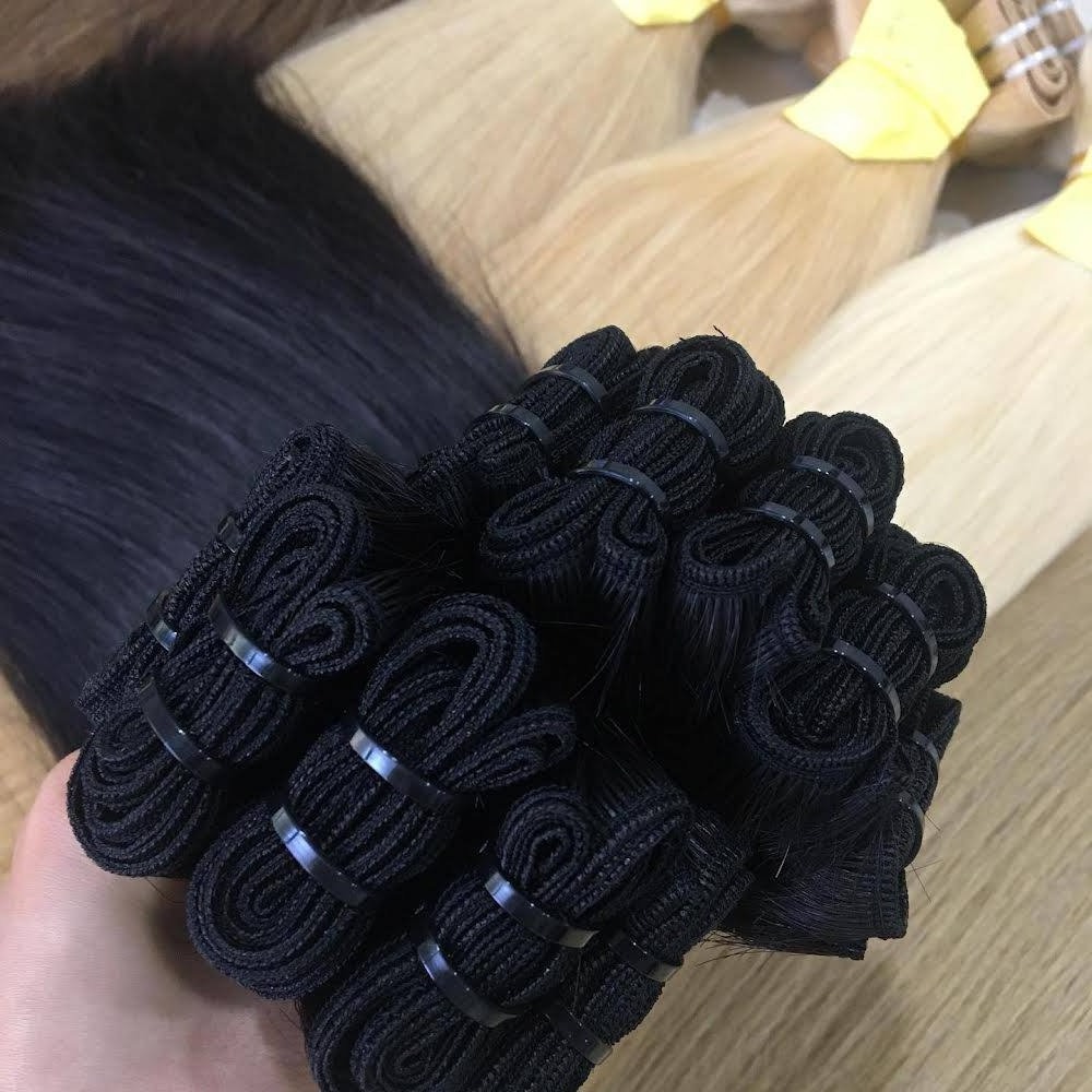 Raw Vietnamese Hair Wave Unprocessed Natural Straight Hair Vendors Cuticle Aligned Human Hair