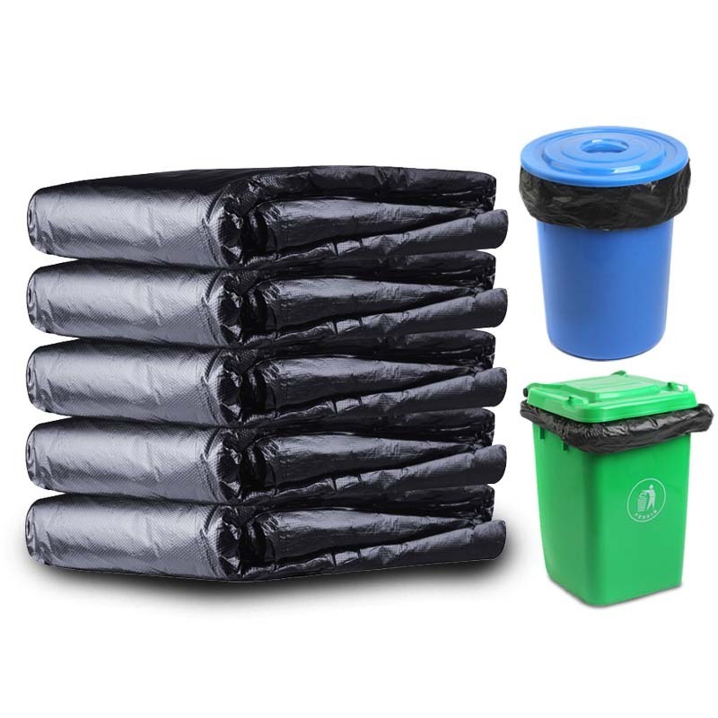 Best Selling Bag Dustbin Liner Heavy Duty Trash Bags Disposable Plastic Garbage Bag Support Customization From Vietnam