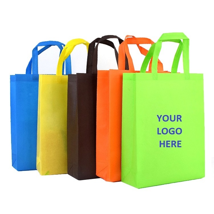 Factory Price from Vietnam Trending Hot Products Cheap Portable Custom Eco-friendly D Cut Non Woven Tote Bags Shopping Accept Customized Logo Printing