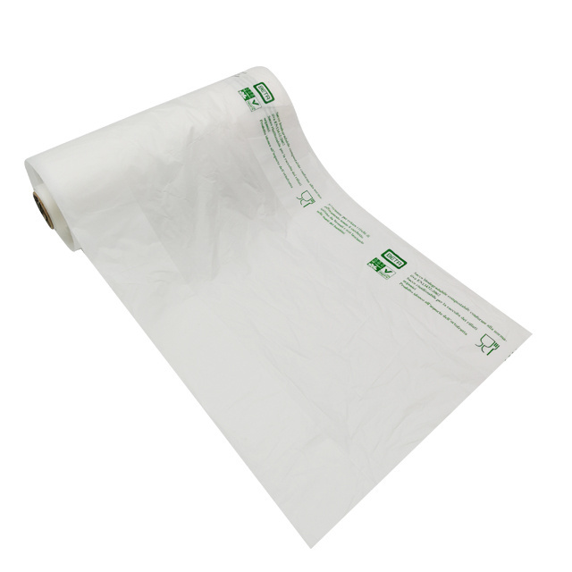 Cheapest Price Vietnam Manufacturer Wholesale Korea Market LDPE Produce Bag On Roll Flat Roll Bag Supermarket Fruit Vegetable Bag Custom Size L