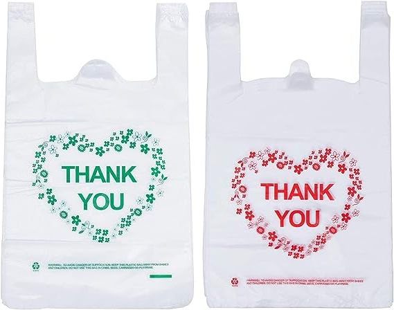 Poly T-shirt bags carry out T-shirt plastic packaging convenient storage high quality with good price from supplier in Viet Nam