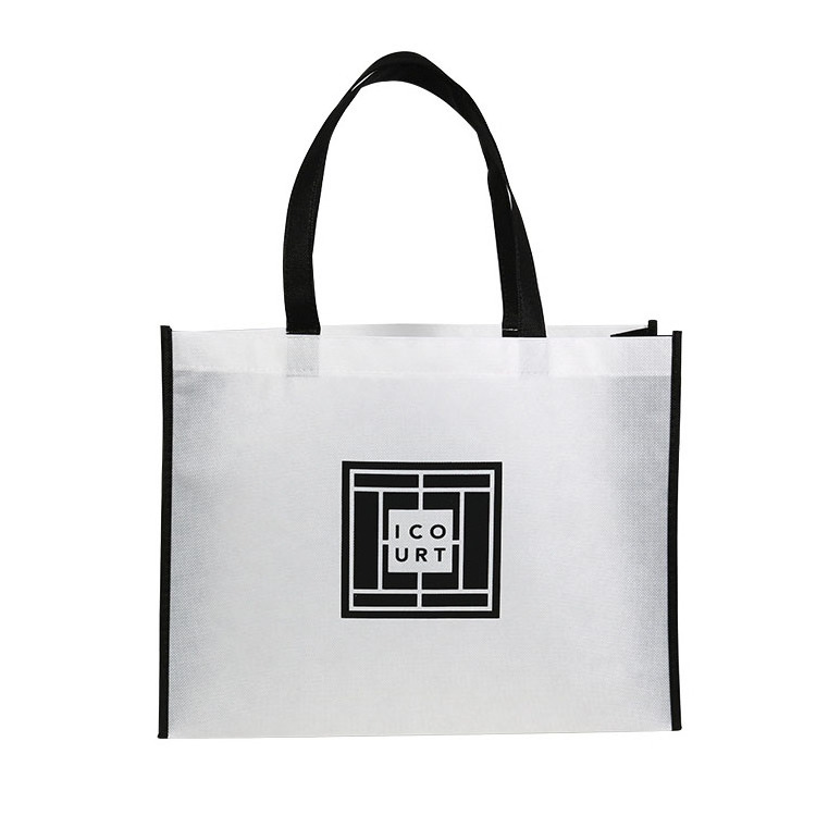 Fashion Cool Custom Laminated Non-Woven Shopper Tote bag Eco bag Shopping Bag With Logo